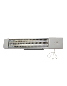 Estufa eléctrica Halógena Svan 2 Niveles 1200W Blanco Cadena