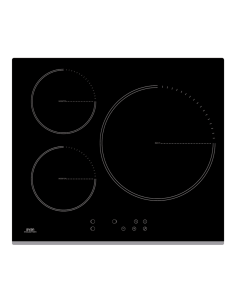 Placa Inducción Svan 7100W 6cm 59cm 52cm Cristal negro...