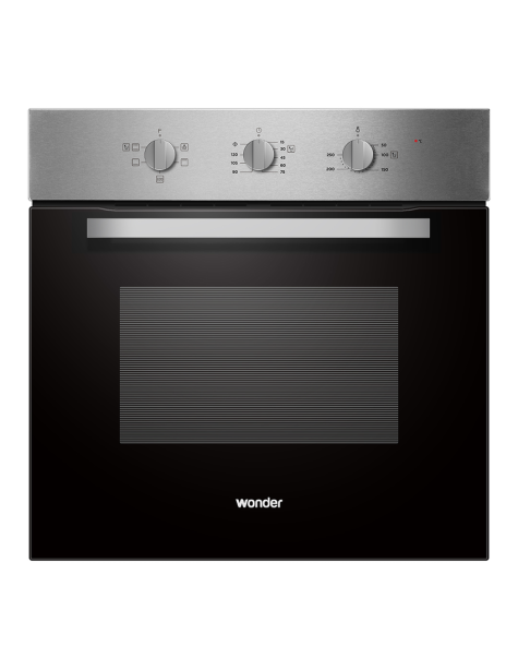 Horno Wonder 70L A 59,5cm 59,5cm 57,5cm Inox Manual 5P Cavidad Relieve