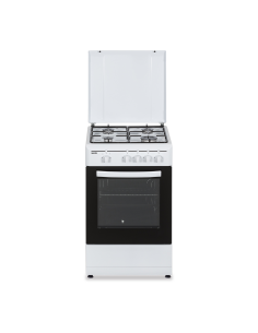 Cocina Wonder Gas 87cm 50cm 56,5cm Blanco Manual 4Q 55L...