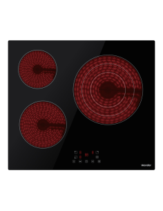 Placa Vitrocerámica Wonder 5700W 5,5cm 59cm 52cm Cristal...